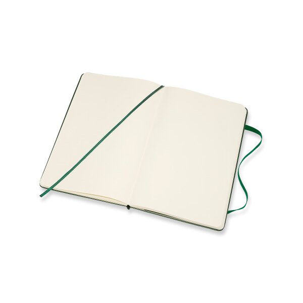 MOLESKINE Notizbuch Classic HC Large 647629070 myrtengr&uuml;n, blanco 120 Blatt