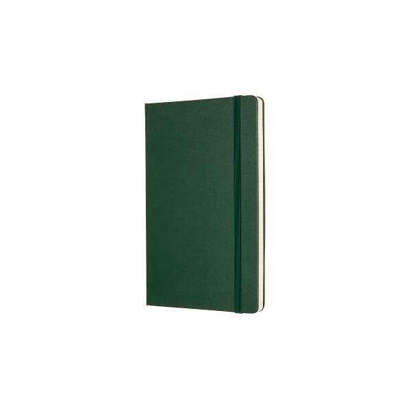 MOLESKINE Notizbuch Classic HC Large 647629087 gr&uuml;n, kariert 5mm 240 Blatt