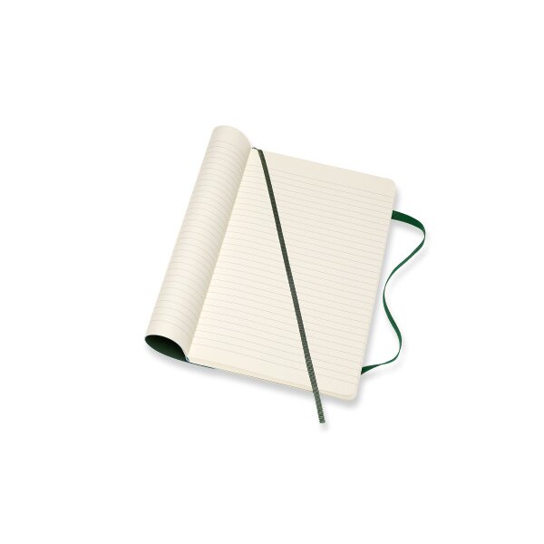 MOLESKINE Notizbuch Classic SC Large 853600011 myrtengr&uuml;n, liniert 120 Blatt