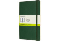 MOLESKINE Carnet SC L/A5 600028 en blanc, vert, 240 pages