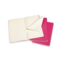 MOLESKINE Carnet carton 3x L/A5 629681 en blanc, pink, 80...