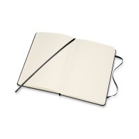 MOLESKINE Carnet Medium HC 18,2x11,8cm 626604 en blanc, noir, 208 pages