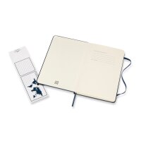 MOLESKINE Carnet Medium HC 18,2x11,8cm 626666 lingé, saphire, 208 pages