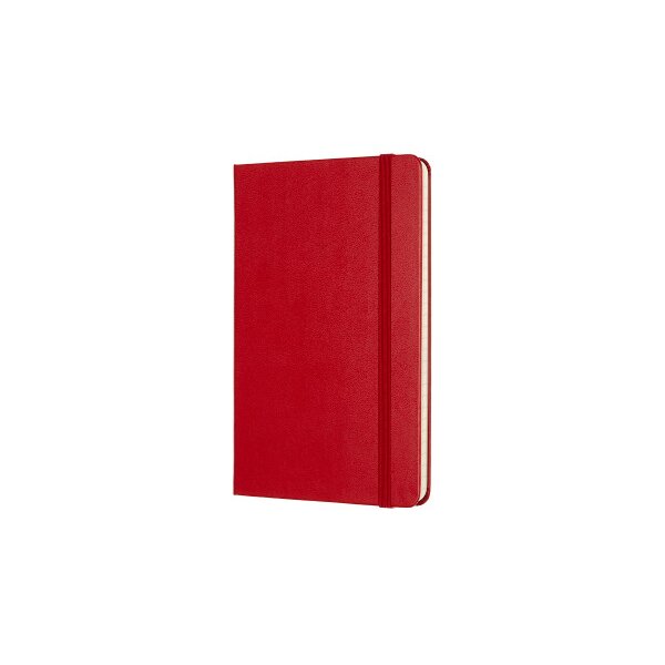 MOLESKINE Carnet Medium HC 18,2x11,8cm 626628 lingé, scarlet, 208 pages