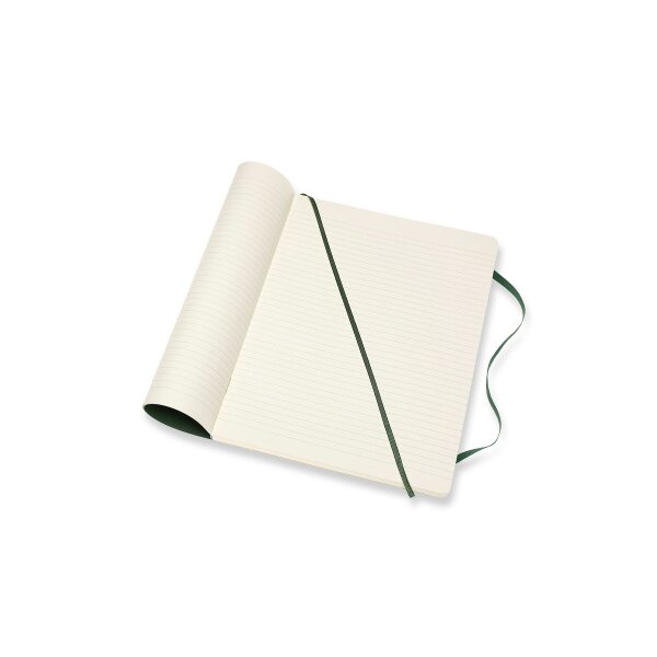 MOLESKINE Carnet XL SC 25x19cm 600059 lingé, vert, 192 pages