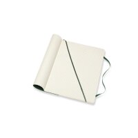 MOLESKINE Carnet XL SC 25x19cm 600073 quadrillé, vert, 192 pages