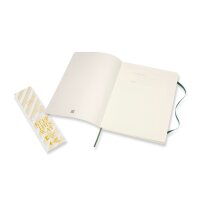 MOLESKINE Carnet XL SC 25x19cm 600073 quadrillé, vert, 192 pages