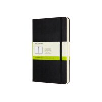 MOLESKINE Carnet HC L/A5 628028 en blanc, noir, 400 pages