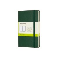 MOLESKINE Carnet HC P/A6 629032 en blanc, vert, 192 pages