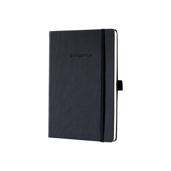 CONCEPTUM Notizbuch HC A5 CO109 black, Dot-Lineatur, 194 S.