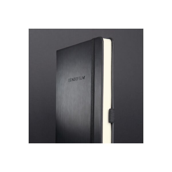 CONCEPTUM Notizbuch HC A5 CO109 black, Dot-Lineatur, 194 S.