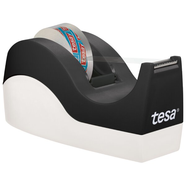 tesa Tischabroller Easy Cut Orca, bestückt, kristall-klar