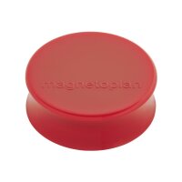 MAGNETOPLAN Magnet Ergo Large 10 Stk. 1665006 rot 34mm
