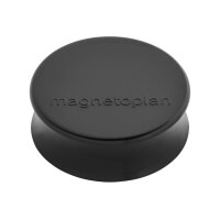 MAGNETOPLAN Magnet Ergo Large 10 Stk. 1665012 schwarz 34mm