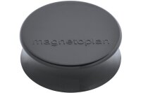 MAGNETOPLAN Aimant Ergo Large 10 pcs. 16650101 gris 34mm