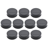 MAGNETOPLAN Aimant Ergo Large 10 pcs. 16650101 gris 34mm