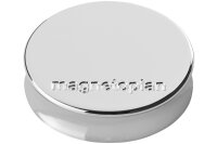 MAGNETOPLAN Magnet Ergo Medium 10 Stk. 1664032 silber 30mm