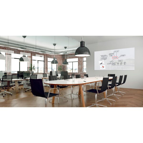 SIGEL Glass Aimantboard GL235 blanc 2400x1200mm