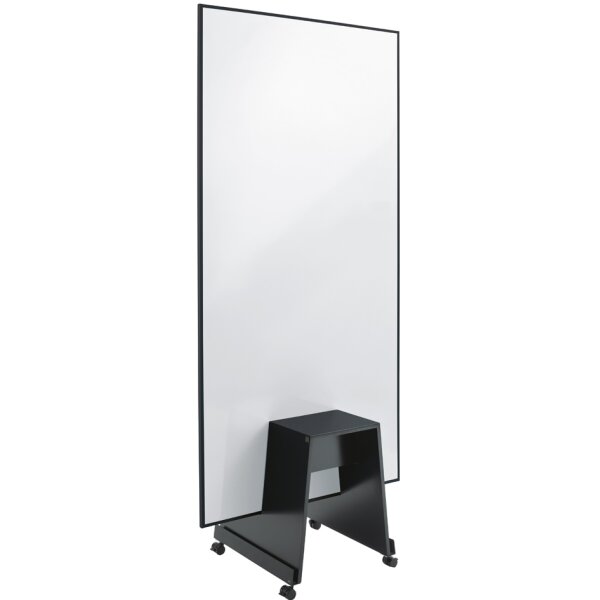 sigel Tableau blanc mobile Meet up, blanc/argent