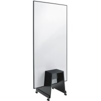 sigel Tableau blanc mobile Meet up, blanc/argent