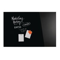 MAGNETOPLAN Design-Glasboard 2000x1000mm 13409012 noir,...