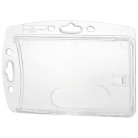DURABLE Porte-badge, plastique rigide, 54 x 85 mm, encoche