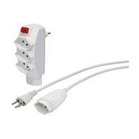 STEFFEN Kabel-Set 5m 03S216555 weiss 4 Stecker