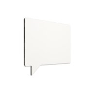 BEREC Whiteboard SPEACH 16003.051 ohne Rahmen 58x88cm