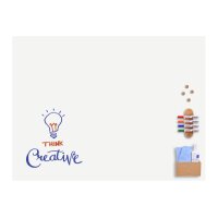 LEGAMASTER Whiteboard 100x75x10cm 7-106310 Board-UP acier