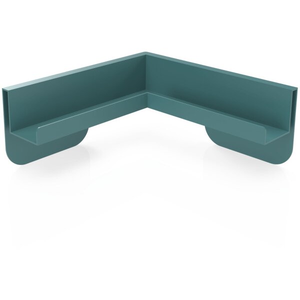 MAGNETOPLAN Eckablageschale Infinity Wall 114665021 wasserblau