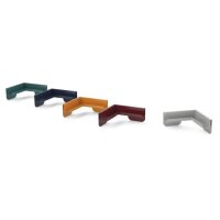 MAGNETOPLAN Eckablageschale Infinity Wall 114665021 wasserblau