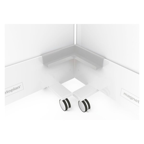 MAGNETOPLAN Eckablageschale Infinity Wall 114667035 lichtgrau