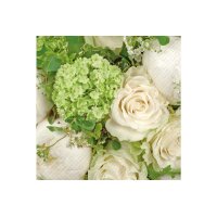 STEWO Serviettes Elaria 33x33cm 2572623146 vert clair 20...
