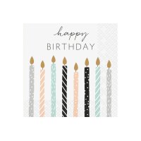 STEWO Serviettes Morisson 33x33cm 2572622566 gris clair...