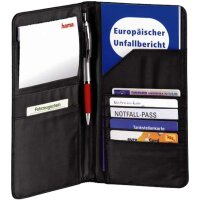 hama Fahrzeug-Etui, KFZ-Organizer aus Nylon, schwarz