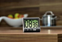 xavax Minuterie de cuisine Countdown, numérique, noir