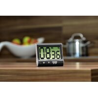 xavax Minuterie de cuisine Countdown, numérique, noir