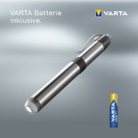 VARTA Lampe de poche LED Pen Light 1AAA, avec 1 pile AAA