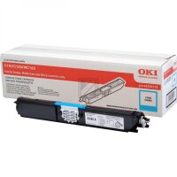 OKI Toner für OKI C110 C130N, cyan