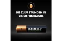 DURACELL Recharge Ultra PreCharged DX2400 AAA, 850 mAh, 1.2V 4 Stück