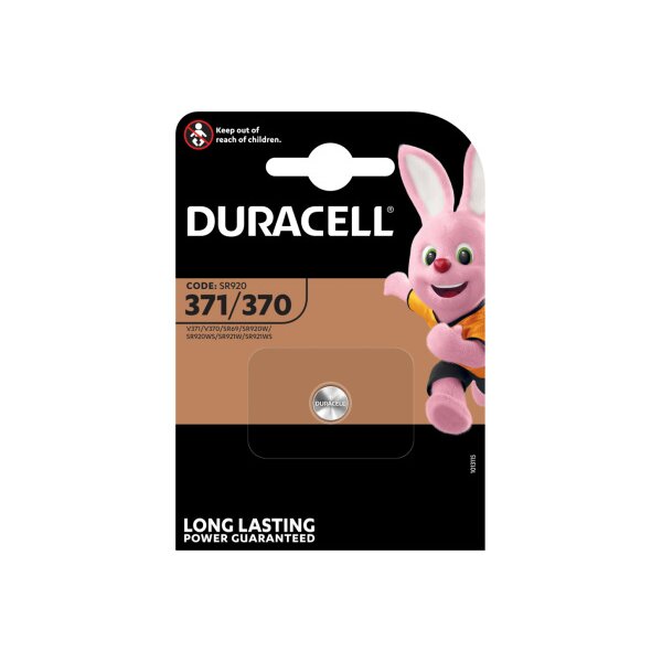 DURACELL Pile miniature Specialty 371/370 V371, V370, SR69, SR92, 1.5V
