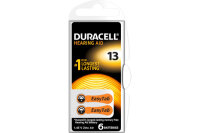 DURACELL Piles Easy Tab 13 PR48, ZincAir, 1.5V 6 pcs.