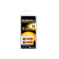 DURACELL Piles Easy Tab 13 PR48, ZincAir, 1.5V 6 pcs.
