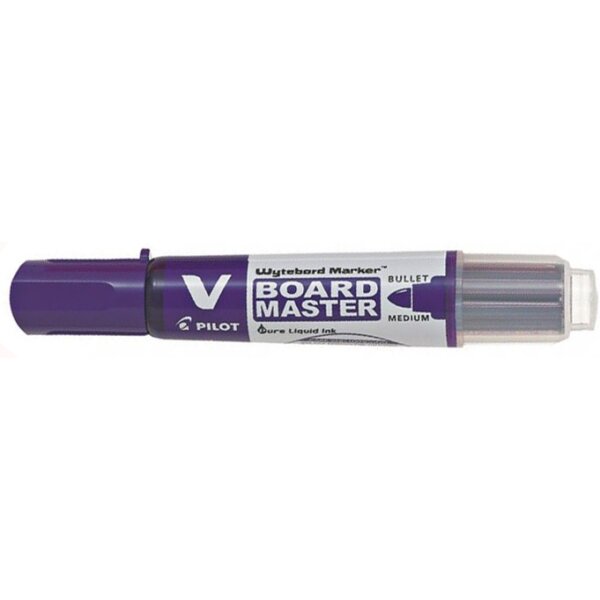 PILOT Whiteboard-Marker V BOARD MASTER, Rundspitze, blau