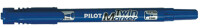 PILOT Marqueur permanent Twin Marker, extra fin, rouge