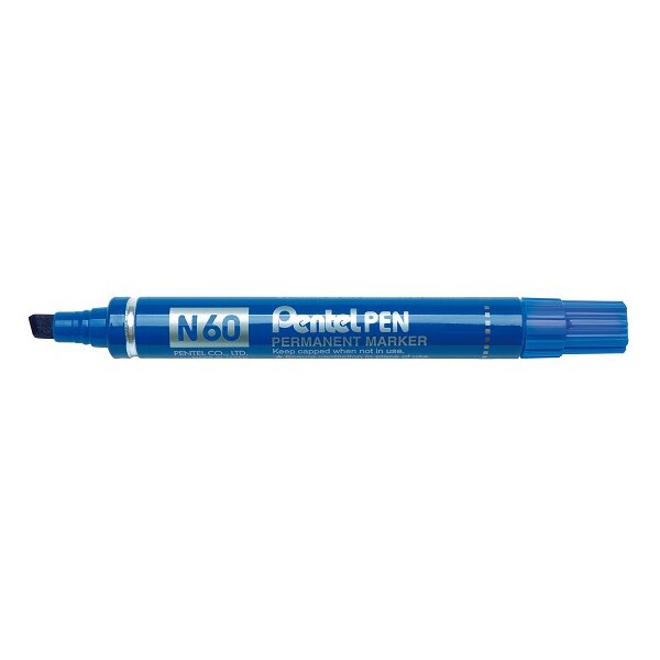 Pentel Permanent-Marker N60, rot, Keilspitze
