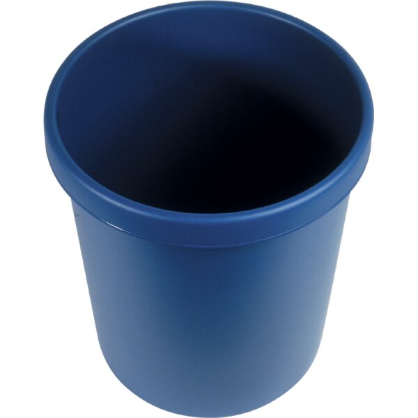helit Papierkorb "the german", 30 Liter, PE, rot