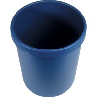 helit Papierkorb "the german", 30 Liter, PE, rot