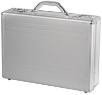 ALUMAXX Attaché-Koffer "OCTAN", Aluminium, silber