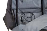 Lightpak Rucksack SAFEPAK, mit USB-Ladeport, anthrazit